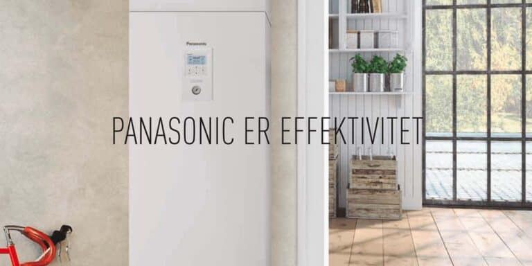 Panasonic Varmepumpe Luft Til Vand Tilbud Hos Dansk Varme