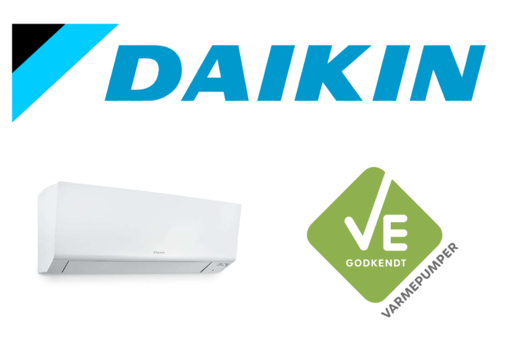 Service på Daikin varmepumpe