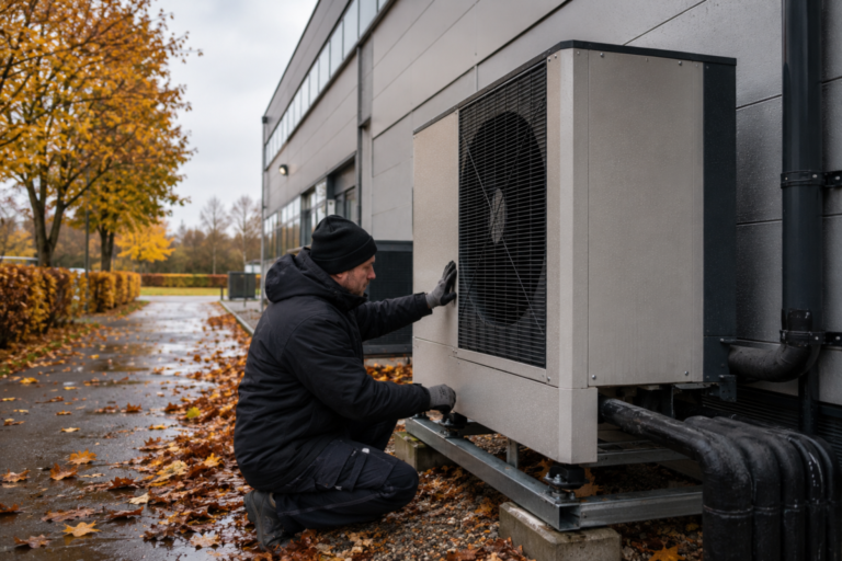 Sådan gør I virksomhedens varmepumpe klar til vinterens spidsbelastning